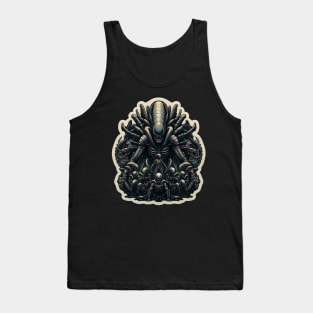 The Alien Queen leads its army Tank Top